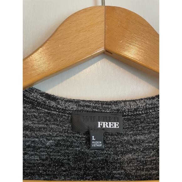 Aritzia Wilfred Free Bruni sweater dress sleeveless midi gray solid Large - Picture 3 of 4